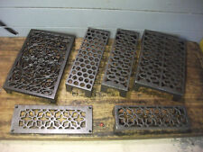 Quality Cast Iron air Brick Vent Victorian - ornate - metric - honeycomb - cover