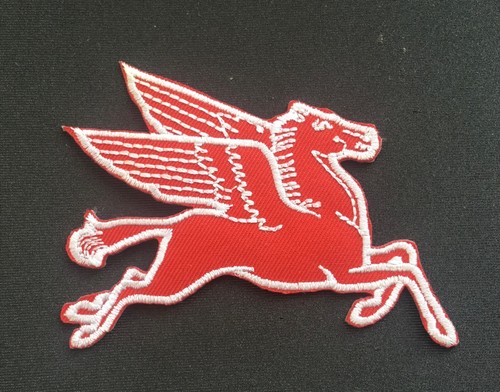 Red pegasus horse - red,