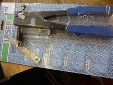 Laser hand nut riveter + three metric insert heads