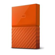 Orange 3TB Western Digital My Passport Portable Hard Drive USB 3.0 WD d18b