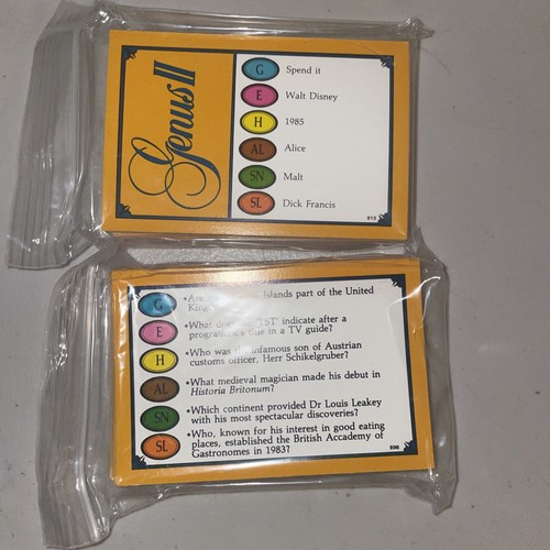 Trivial pursuit genus - pursuit, ii