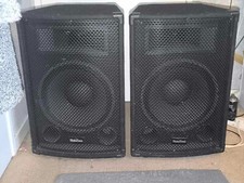 PA speakers, 150 watt, good working order, please see photos & description