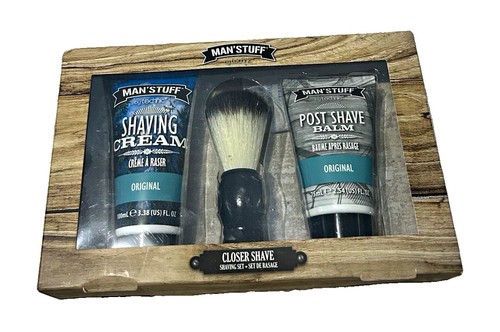 Man stuff closer shave - closer,