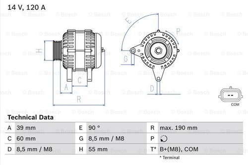 Alternator for renault clio - for,