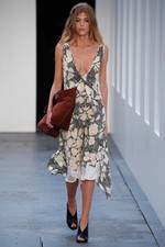 BY MALENE BIRGER Quinesa Printed Silk Dress Size 36 UK 8