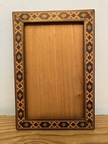 Antique tunbridge ware - ware, frame