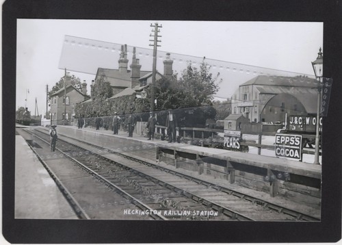 Heckington railway station - railway,