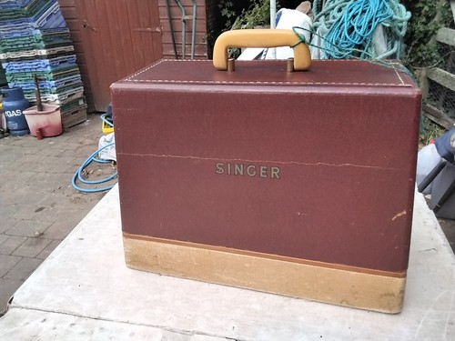 Singer 185k wooden base and - 185k,