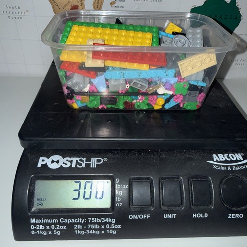 300g mixed lego bricks - bricks, job