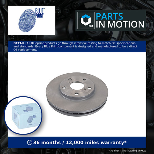 Brake discs pair vented - brake,