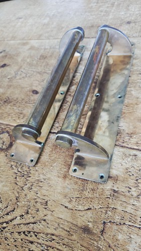 Pair large antique art deco - pair,