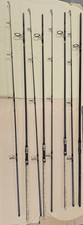 Carp Rods 3 X Wychwood Extremis 12ft X3 Riot Spod Nash Subterfuge 3+1 Rod Bag