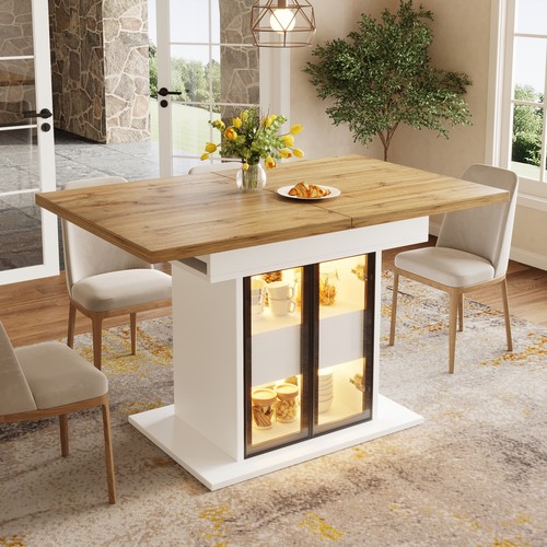 Extendable dining table - extendable,