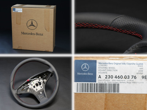 Mercedes steering leather - mercedes,
