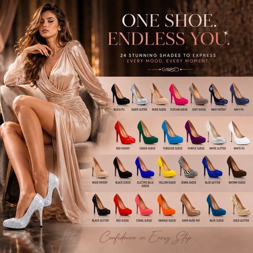 Womens high heels platform - high,