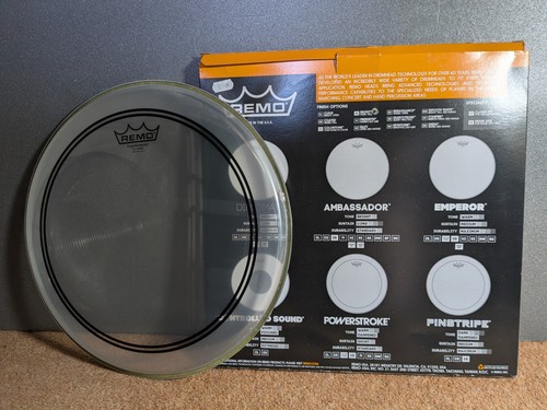 Remo powerstroke 3 clear - 14",
