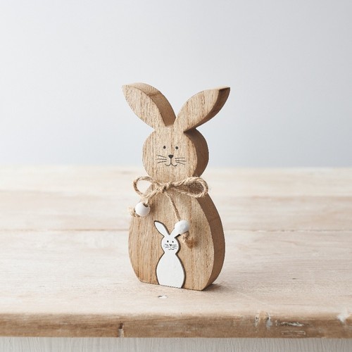 Wooden stacking easter - stacking, bunny