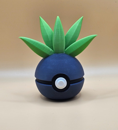 Oddish pokeball printed - 3d, fan