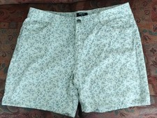 Tu Ladies Womens Floral Denim Shorts 16
