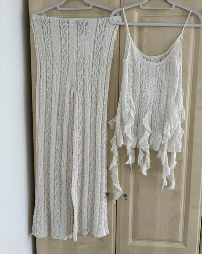 Zara white lace piece - lace, set