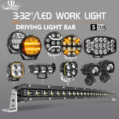 Led work light bar flood - led,