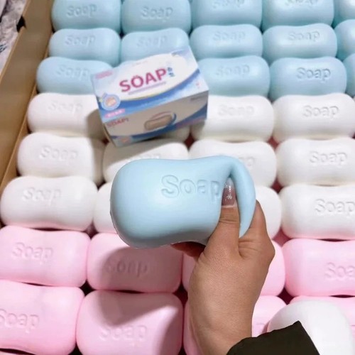 Soap ball squishy stress - soap,