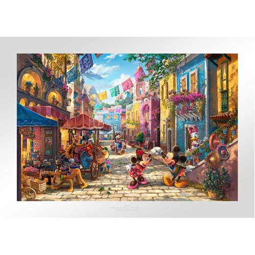 Thomas kinkade disney - disney, mickey