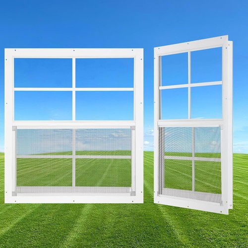 Shed windows 2 pack - 24", 27"