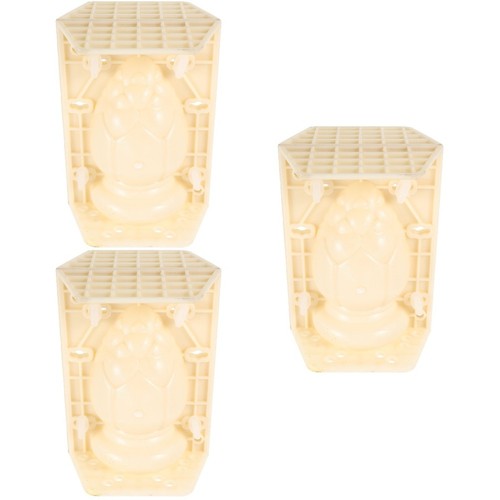 3pcs reusable plastic - 3pcs,
