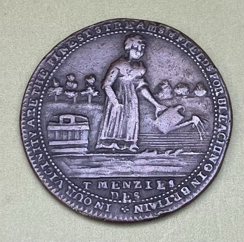 Scarce perth 1798 farthing - perth,
