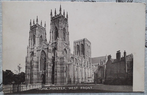 York minster west front - west,