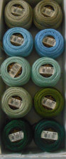 Pack of 10 DMC Perle 8 Cotton