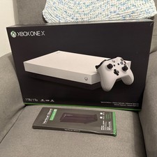 Xbox One X Robot White Special Edition 1 TB Console Boxed + Stand