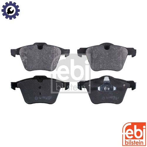 Brake pad set - set, disc
