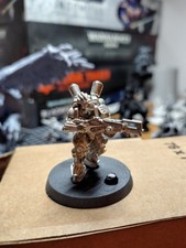 Corvus Belli Infinity Nomads Kriza Borac HMG Metal Miniature Assembled Unpainted