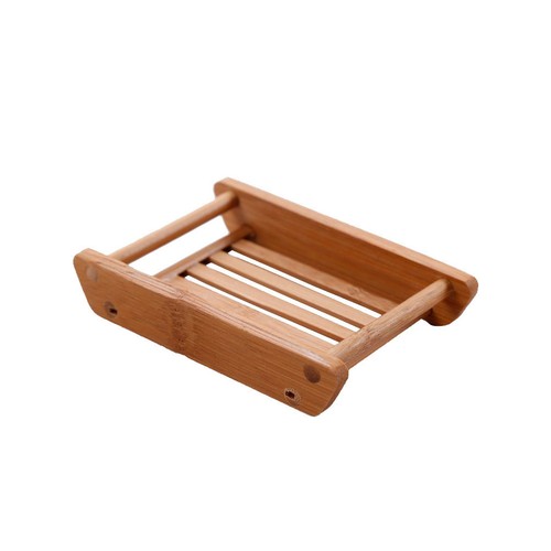 Wooden soap dish tray creative - wooden,
