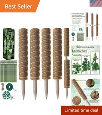 16-Inch Coco Coir Moss Stakes