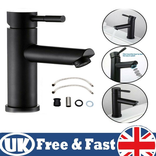 Black basin sink mixer tap - basin,