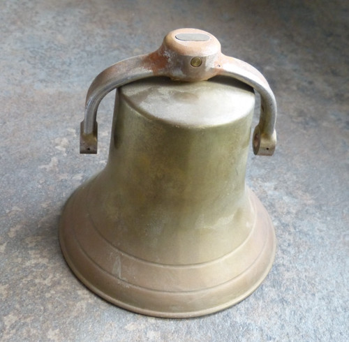 Vintage antique brass bell - antique,