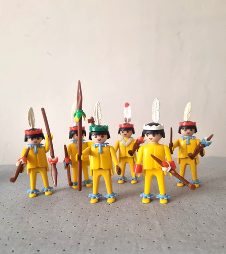Vintage yellow playmobil - 6,