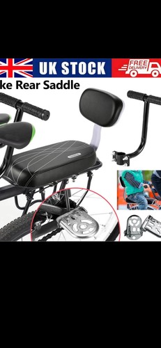 Child bike seat - seat, back