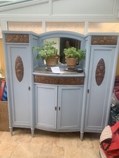 Oak french dresser With Carved
