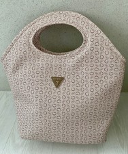 Guess pink lunch bag insulated