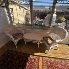 White Cane/Wicker Conservatory