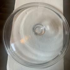 Clear Round Glass Lid 9”