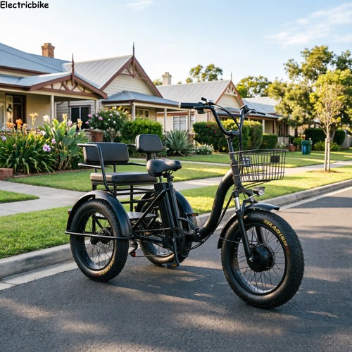 Electric folding tricycle 48v - tricycle,