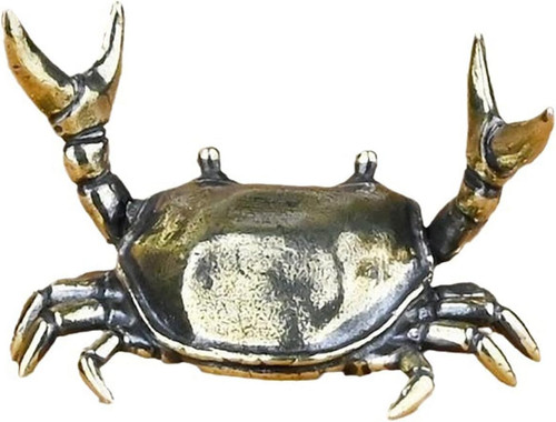 Bronze funny crab pen holder - pen,