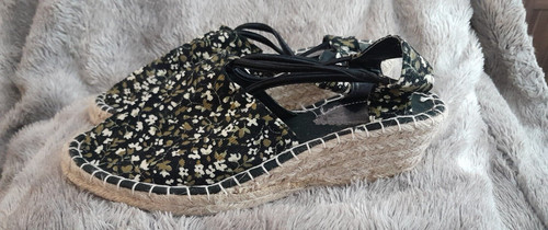 Womens wedged multi - , coloured