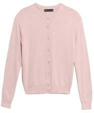 Ex M*S Crew Neck Button Up