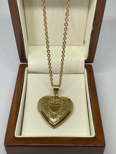 Gold large double love - gold,
